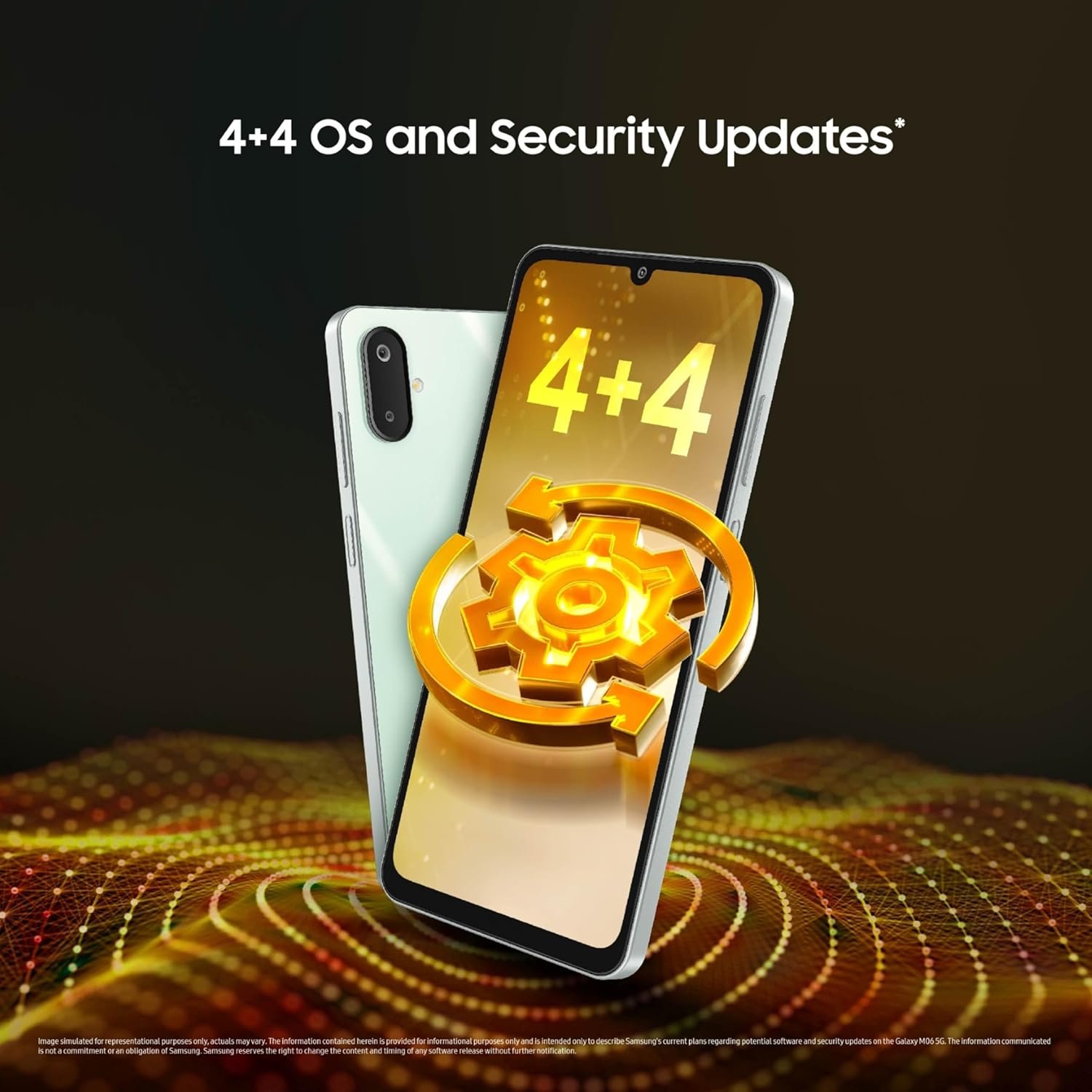 Samsung Galaxy M06 5G Mobile (Sage Green, 4GB RAM, 128GB Storage) | MediaTek Dimensity 6300 | AnTuTu 623K+ | 12 5G Bands | 25W Fast Charging | 4 Gen OS Upgrades | 50MP Camera | Without Charger - Image 5